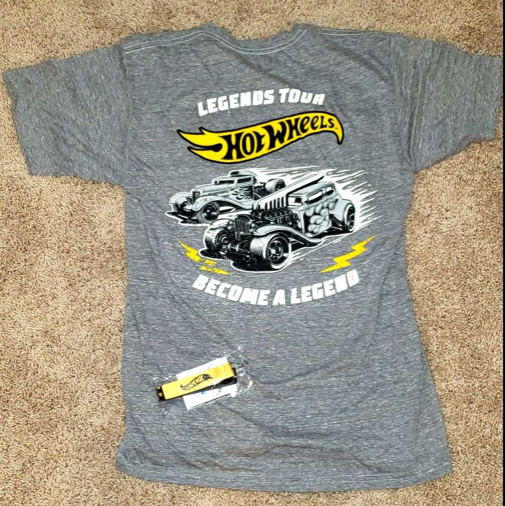 Hot Wheels 2020 Legends Tour T-shirt & Lanyard